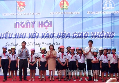 1.000 học sinh tham gia “Ngày hội Thiếu nhi với văn hóa giao thông” tại TP Đà Nẵng