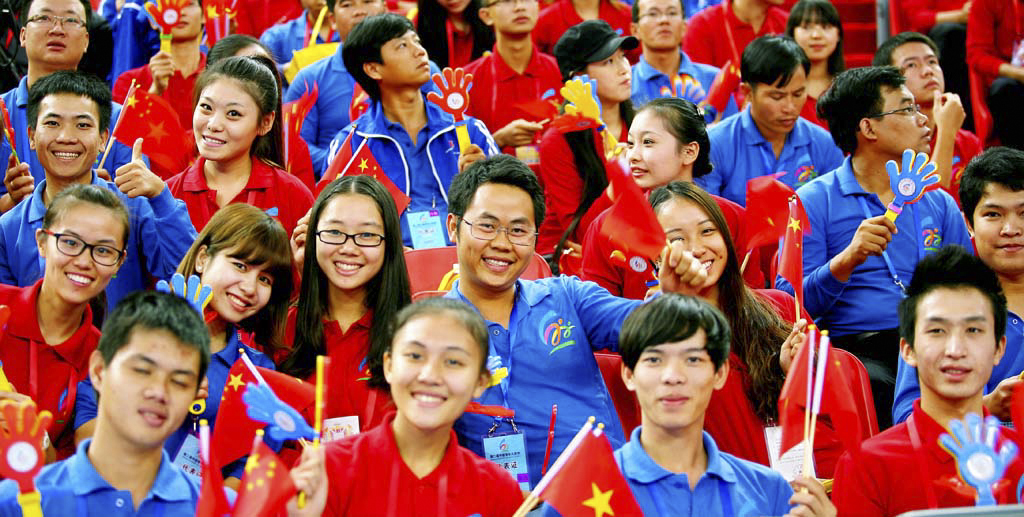 1.000 đại biểu thanh niên Trung Quốc dự Liên hoan thanh niên Việt Nam - Trung Quốc lần thứ 3