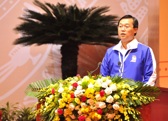 Khai mạc Phiên làm việc thứ nhất Đại hội Đoàn toàn quốc lần thứ XI