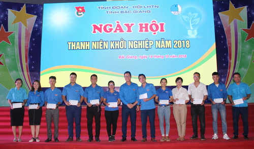 Bắc Giang: Ngày hội thanh niên khởi nghiệp năm 2018