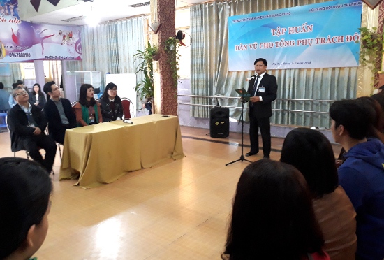 Tập huấn dân vũ cho Tổng phụ trách Đội các trường tiểu học và THCS quận Thanh Xuân (Hà Nội)