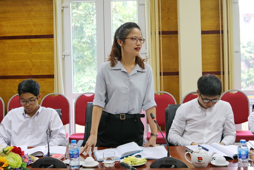 Trung ương Hội Sinh viên Việt Nam làm việc với Hội Sinh viên TP Hà Nội