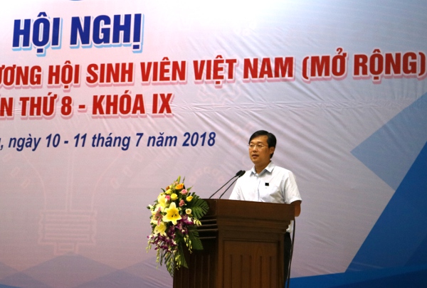 Khai mạc hội nghị BCH Trung ương Hội Sinh viên Việt Nam (mở rộng) lần thứ 8, khoá IX