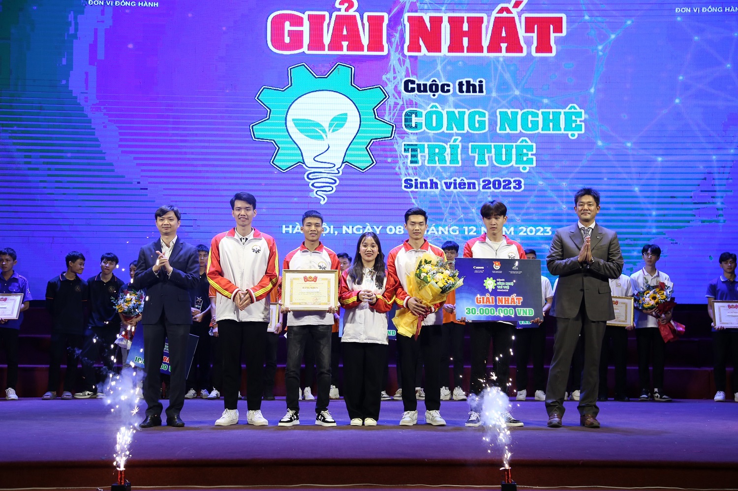 ĐH Thái Nguyên giành giải Nhất cuộc thi “Công nghệ trí tuệ Sinh viên”