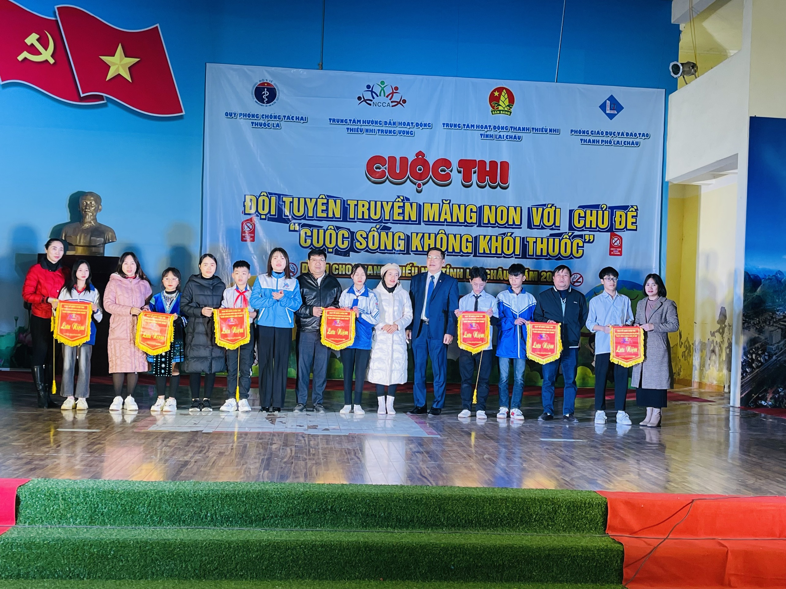 Cuộc thi Đội tuyên truyền măng non với chủ đề “Cuộc sống không khói thuốc” dành cho thiếu nhi tỉnh Lai Châu, năm 2023