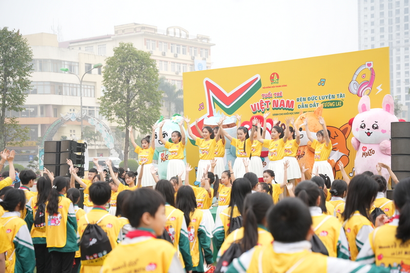 2.000 thiếu nhi Thái Nguyên tham dự Ngày hội “Tuổi trẻ Việt Nam - Rèn đức luyện tài, dẫn dắt tương lai”