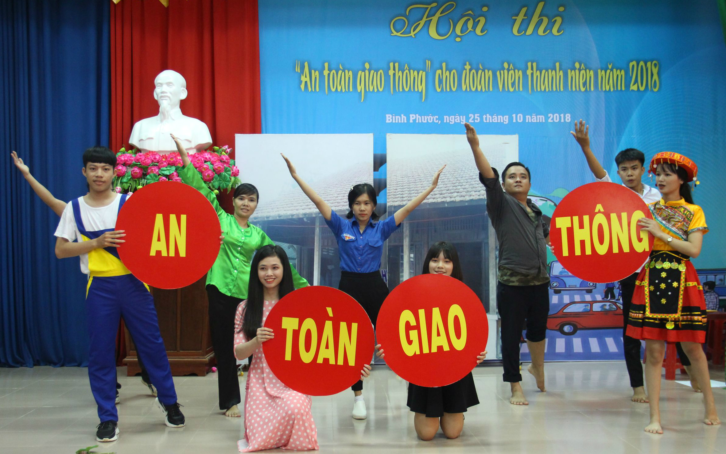 Bình Phước: Hội thi An toàn giao thông cho đoàn viên, thanh niên năm 2018