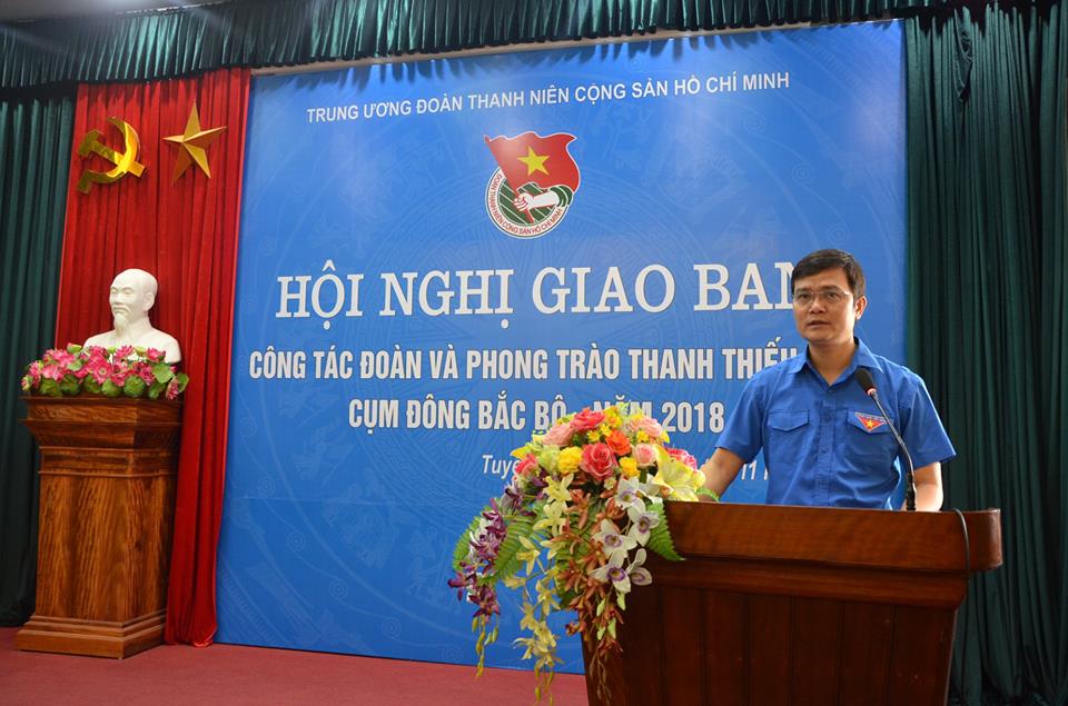 Giao ban công tác Đoàn và phong trào thanh thiếu nhi cụm Đông Bắc bộ