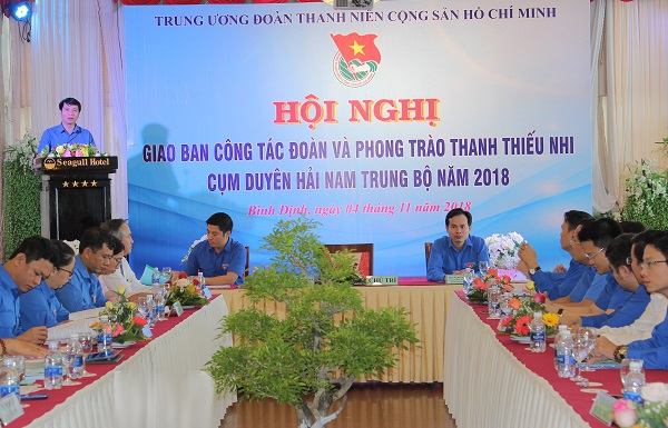 Giao ban công tác Đoàn và phong trào TTN Cụm Duyên hải Nam Trung bộ