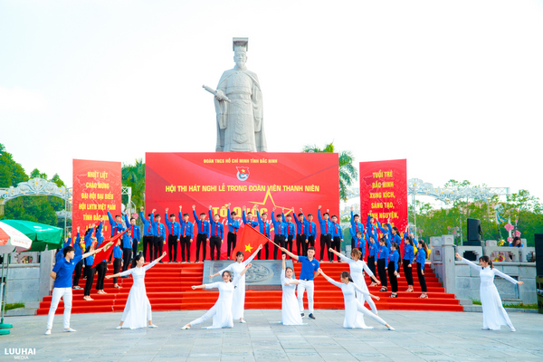 Bắc Ninh: Hội thi hát nghi lễ trong đoàn viên, thanh niên