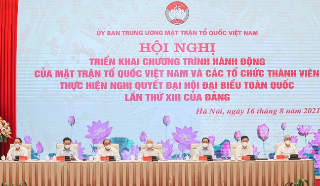 Mặt trận Tổ quốc Việt Nam triển khai chương trình hành động thực hiện Nghị quyết Đại hội XIII của Đảng