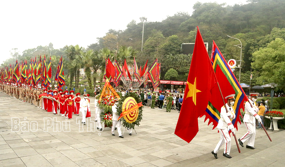 Tuổi trẻ Phú Thọ tích cực tham gia các hoạt động Giỗ Tổ Hùng Vương năm 2022