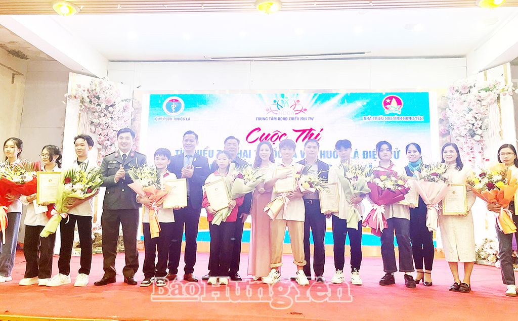 Cuộc thi Cuộc thi “Tìm hiểu về tác hại của thuốc lá và thuốc lá điện tử trong thanh thiếu niên” tỉnh Hưng Yên, năm 2024