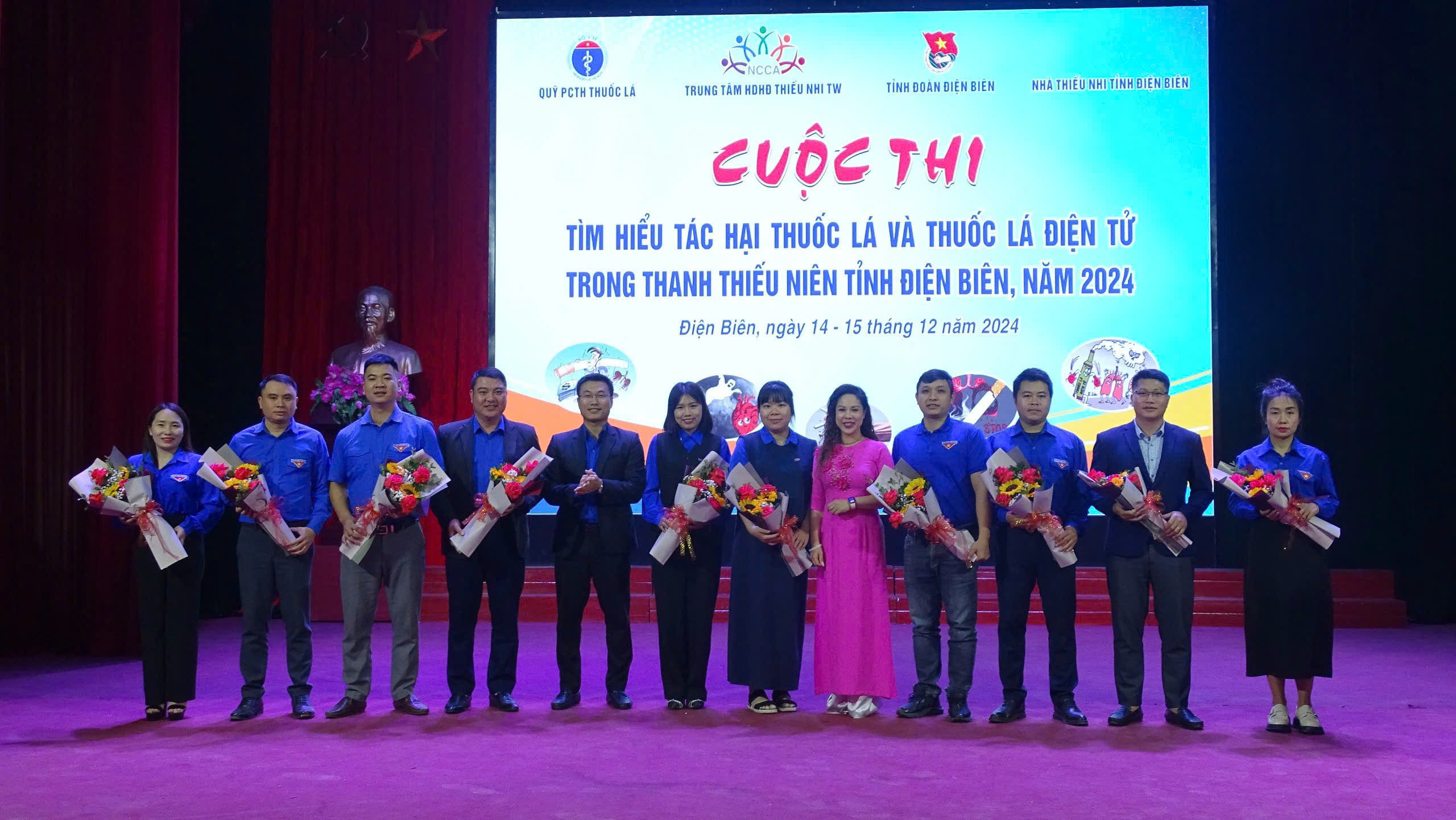 Cuộc thi Cuộc thi “Tìm hiểu về tác hại của thuốc lá và thuốc lá điện tử trong thanh thiếu niên” tỉnh Điện Biên, năm 2024